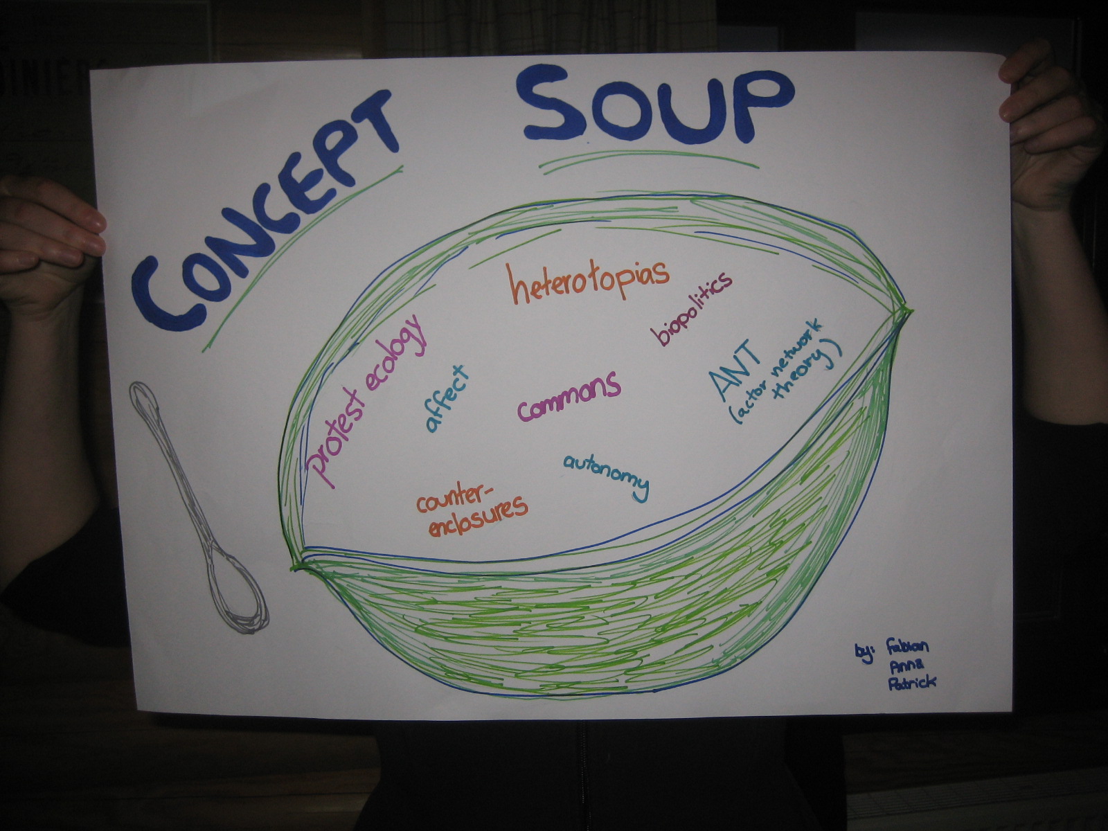 The concept soup: What to consider for the study of protest camps
