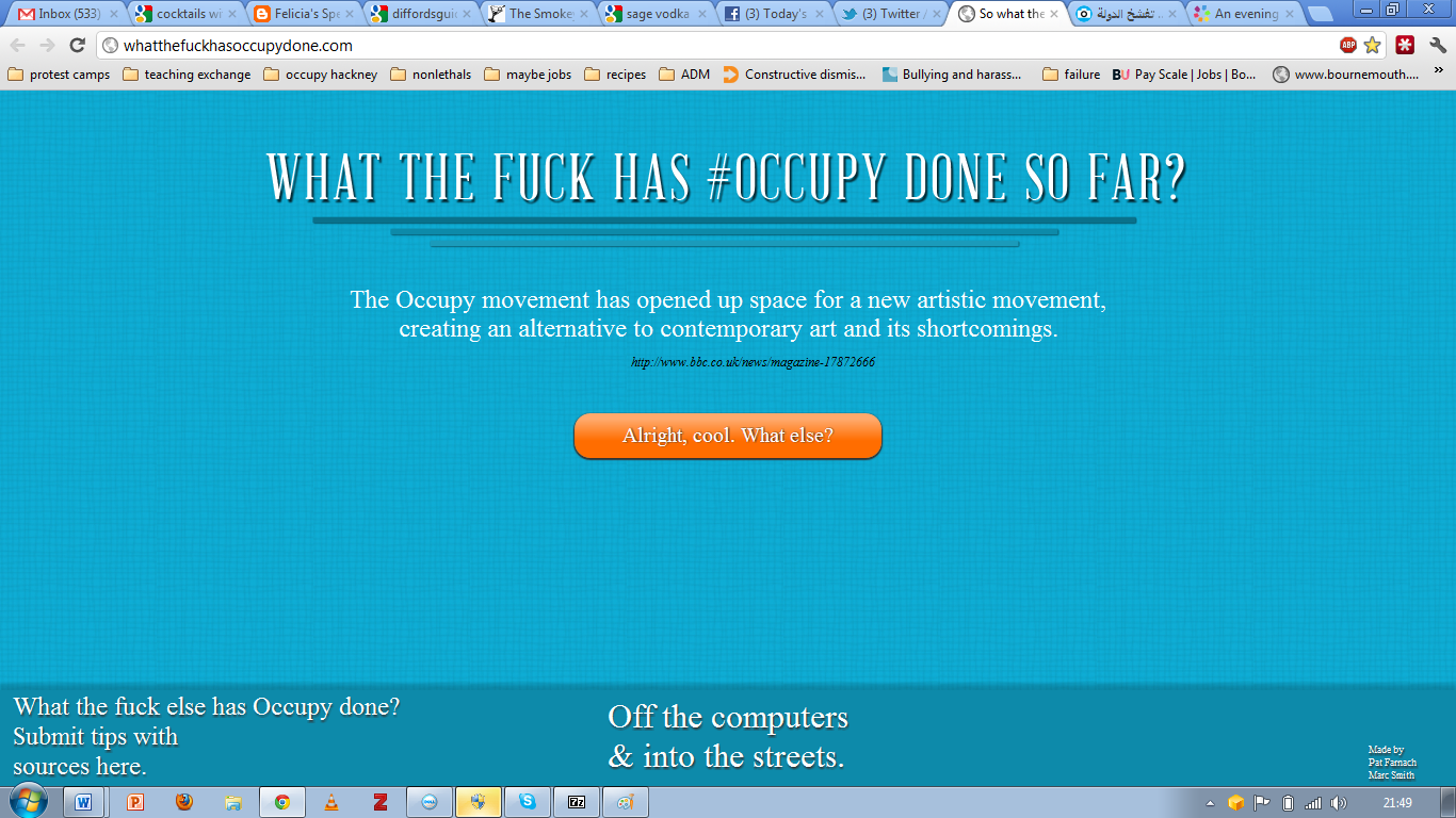 wtf occupy done_artists movement